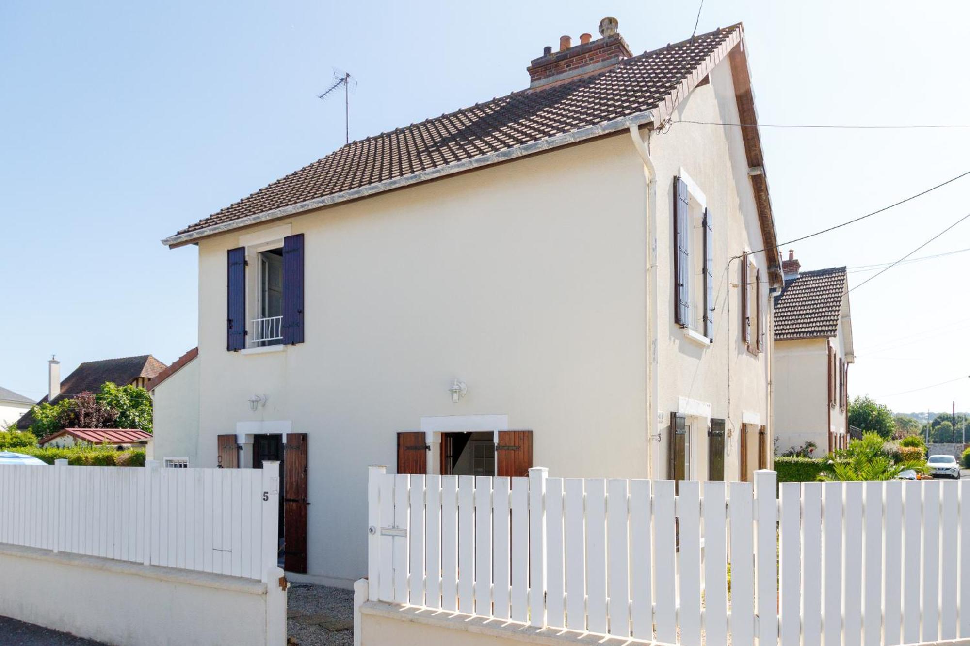 La Maison Cabourgeaise Proche Mer 외부 사진